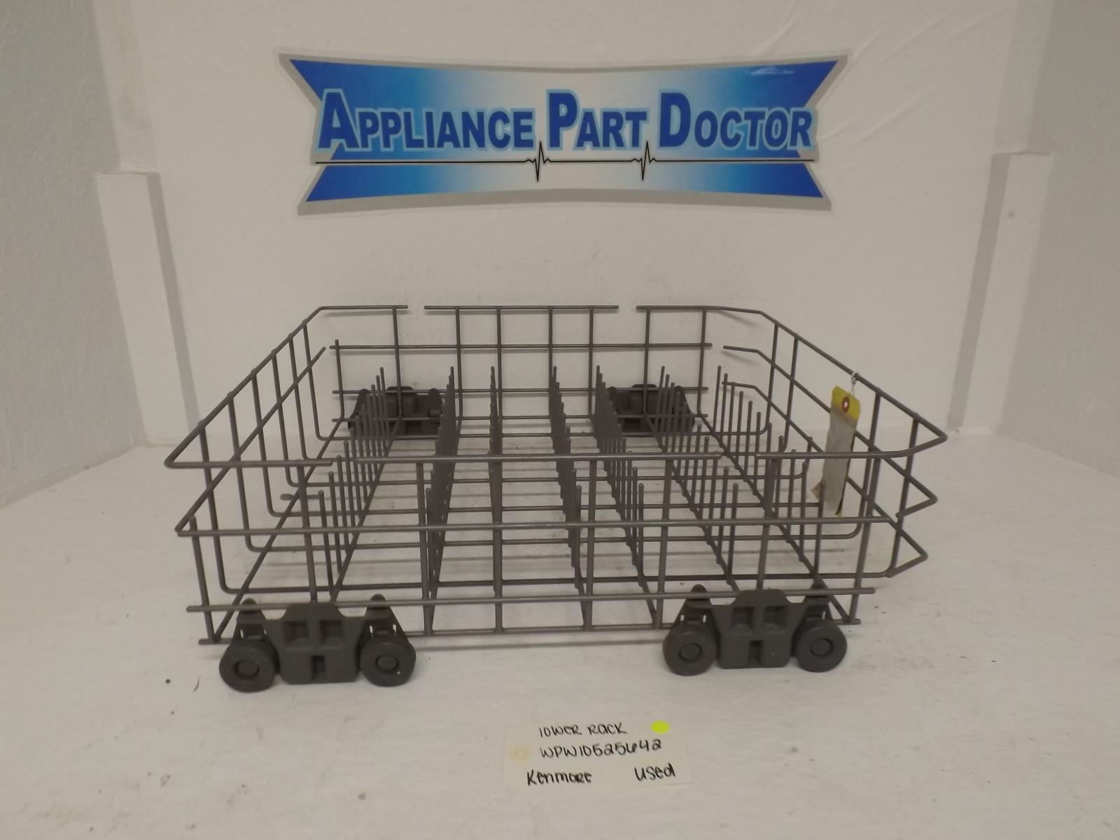 Kenmore Dishwasher WPW10525642 Lower Rack Used Kenmore Dishwasher WPW10525642 Lower Rack Used